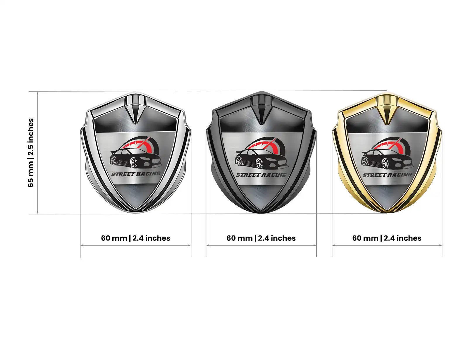 3d Emblem Badge Customizable Force 3D Design